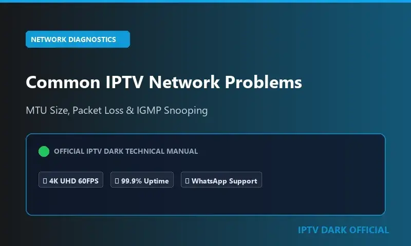 Common IPTV Network Problems & Glitches: Troubleshooting Guide